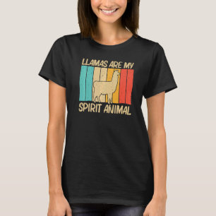 Llama For Men Women Llama Farm Animal 8 T-Shirt