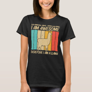 Llama For Men Women Llama Farm Animal T-Shirt
