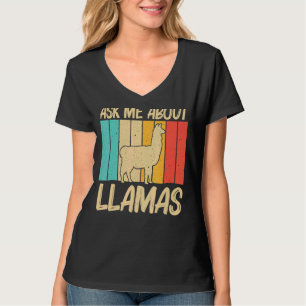 Llama For Men Women Llama Farm Animal T-Shirt