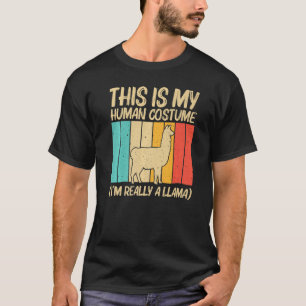 Llama For Men Women Llama Farm Animal T-Shirt