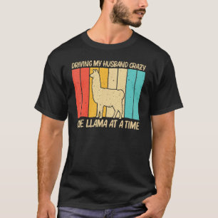 Llama For Women Girls Llama Farm Animal T-Shirt