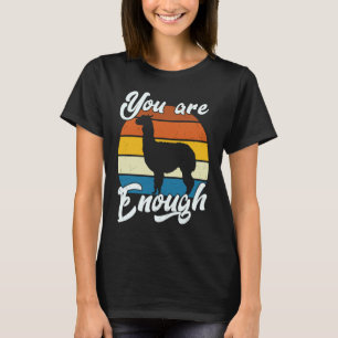 Llama  Funny Cute Retro Style Alpaca Graphic Plus  T-Shirt