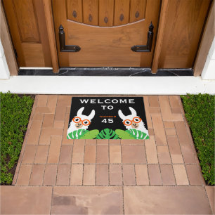 llama Funny Novelty Doormat