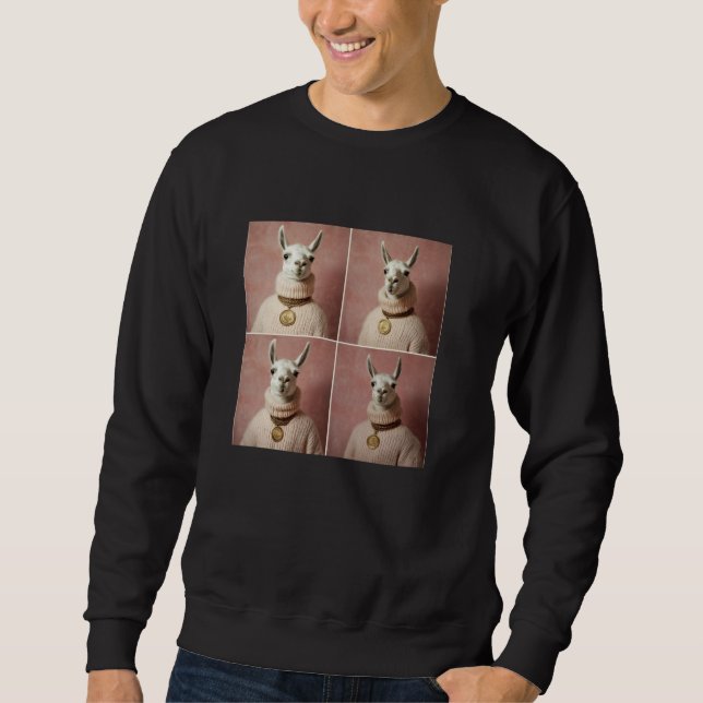 Llama Funny Sweatshirt (Front)