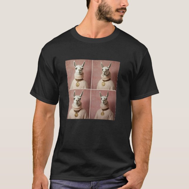 Llama Funny T-Shirt (Front)