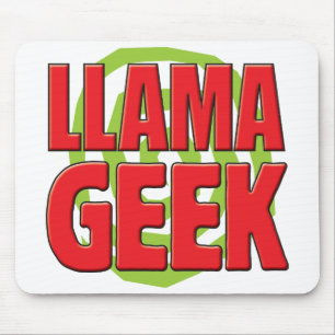 LLama Geek Mouse Mat