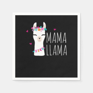 Llama Gift Mama Llama Napkin