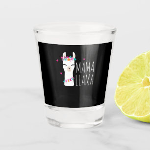Llama Gift   Mama Llama Shot Glass