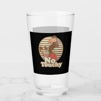 Llama Gift | No Touchy Llama Glass