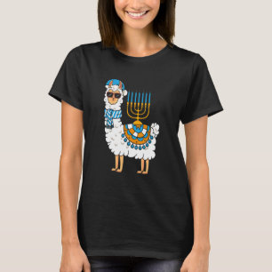 LLama Hanukkah Happy Hanukah Pajama Family Matchi T-Shirt