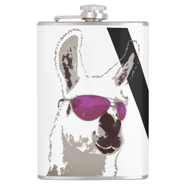 LLAMA HIP FLASK (Front)