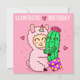 Llama Holiday Card