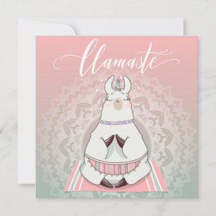 Llama Holiday Card