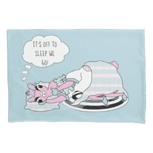 Llama in Pyjamas Party Sleepover Pillowcase