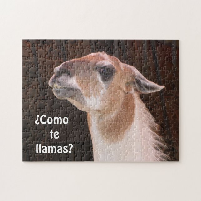 Llama Jigsaw Puzzle (Horizontal)