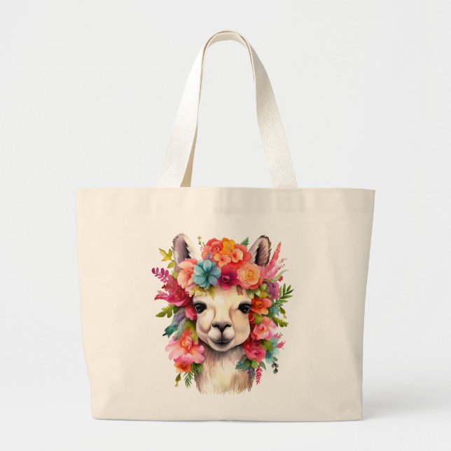 Llama Jumbo Tote (Front)