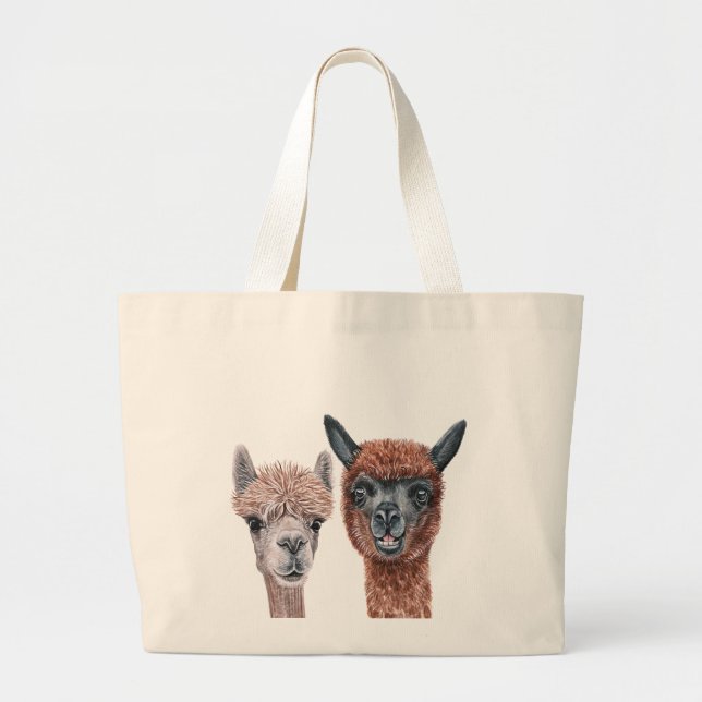 Llama Jumbo Tote (Front)