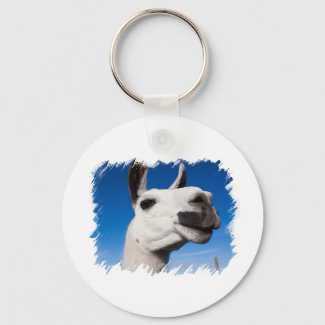Llama Key Ring (Front)