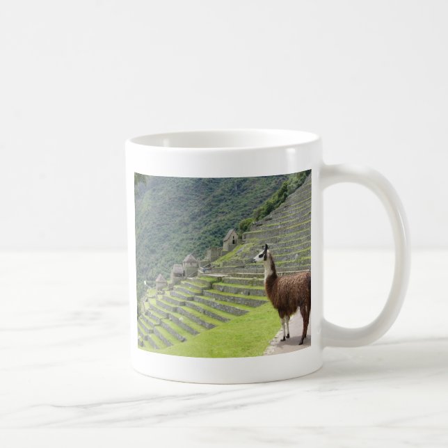 llama lands coffee mug (Right)