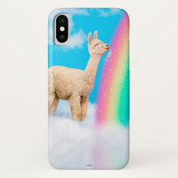 Llama Licking Rainbow