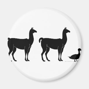 Llama, Llama, Duck Magnet