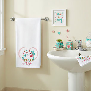 Llama Llove Hand Towel