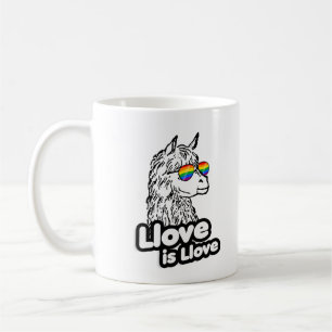 Llama: Llove is Llove Coffee Mug
