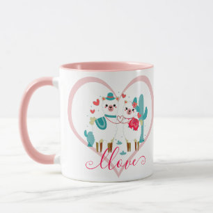 Llama Llove  Mug