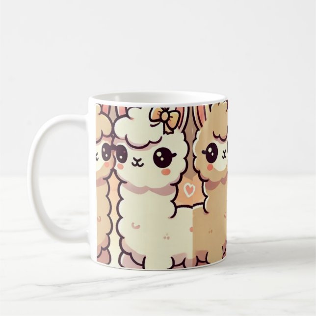 Llama Love Coffee Mug (Left)
