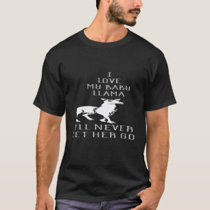 Llama Lover Baby Llama DMX Up In Here T-Shirt