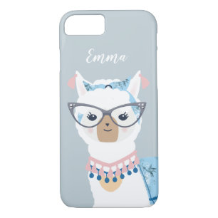Llama Loves Vintage Glam Phone iPhone 8/7 Case