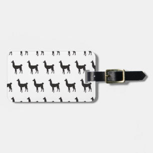 Llama Luggage Tag