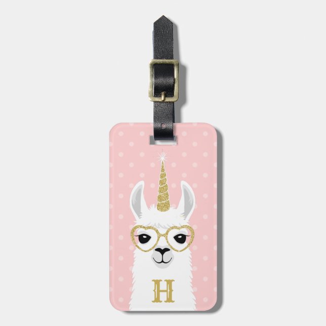 Llama Luggage Tags (Front Vertical)