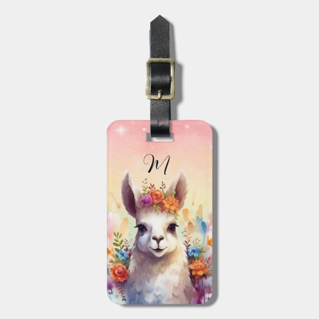 Llama Luggage Tags (Front Vertical)