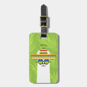 Llama Luggage Tags