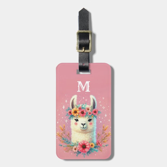 Llama Luggage Tags (Front Vertical)