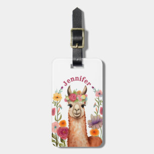 Llama Luggage Tags