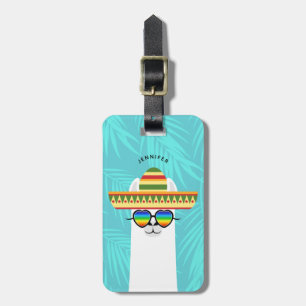 Llama Luggage Tags