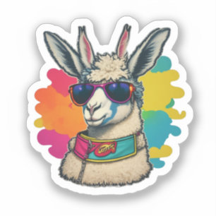 Llama Magic Discover Our Unique Sticker Designs