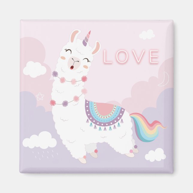 Llama Magnet (Front)