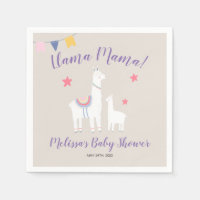 Llama Mama Baby Llama Cute Baby Shower