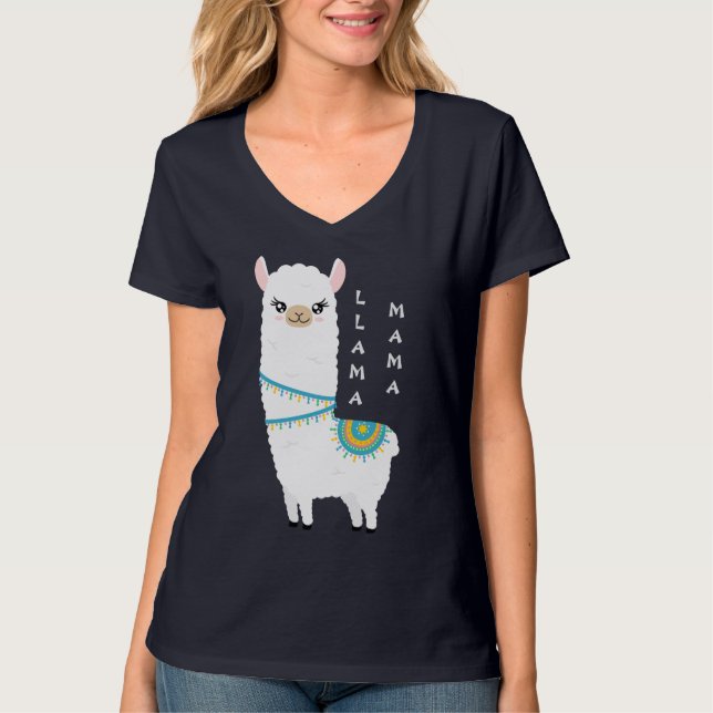 Llama Mama T-Shirt (Front)
