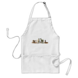 Llama Meadow Apron