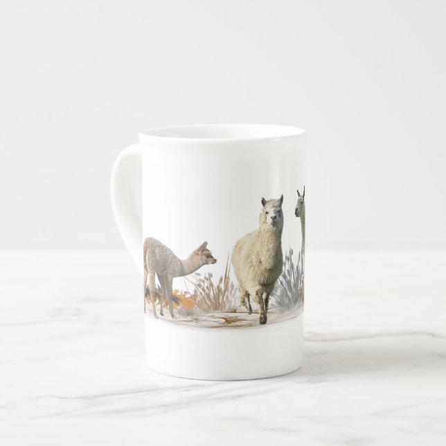 Llama Meadow Mug (Front Left)