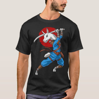 Llama Ninja Samurai T-Shirt