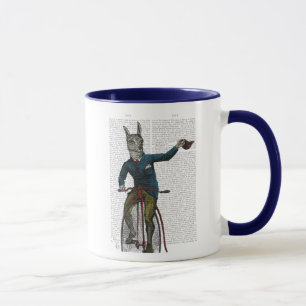 Llama on Bike Mug