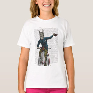 Llama on Bike T-Shirt