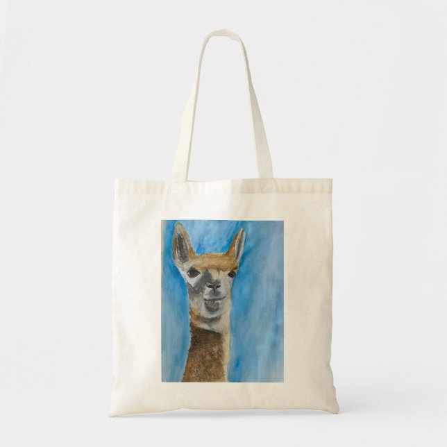 Llama on tote (Front)