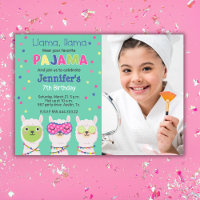 LLama pajama party, sleepover, Photo