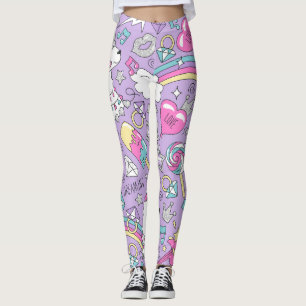 Llama pattern 1 leggings
